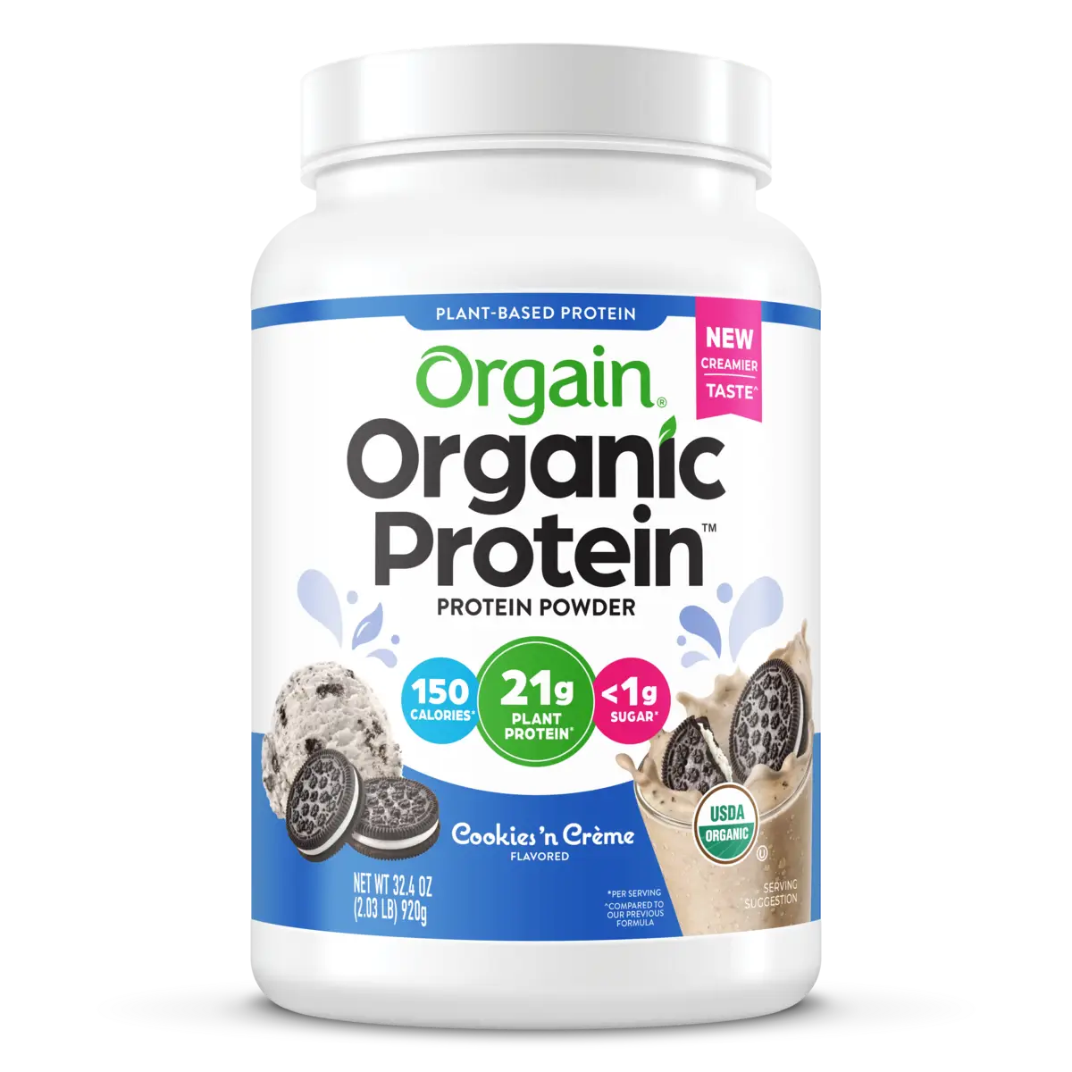 Organic Protein™ Plant Based Protein Powder